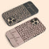 Boho Leopard Custom Name iPhone Case
